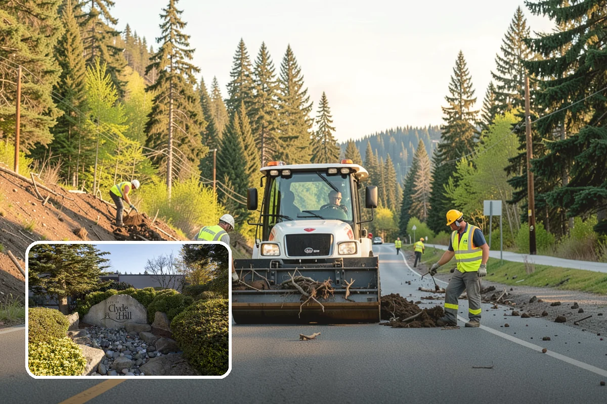 Emergency Snow Response in Clyde Hill, King County, WA - On-call mobilization for storms that exceed normal plans