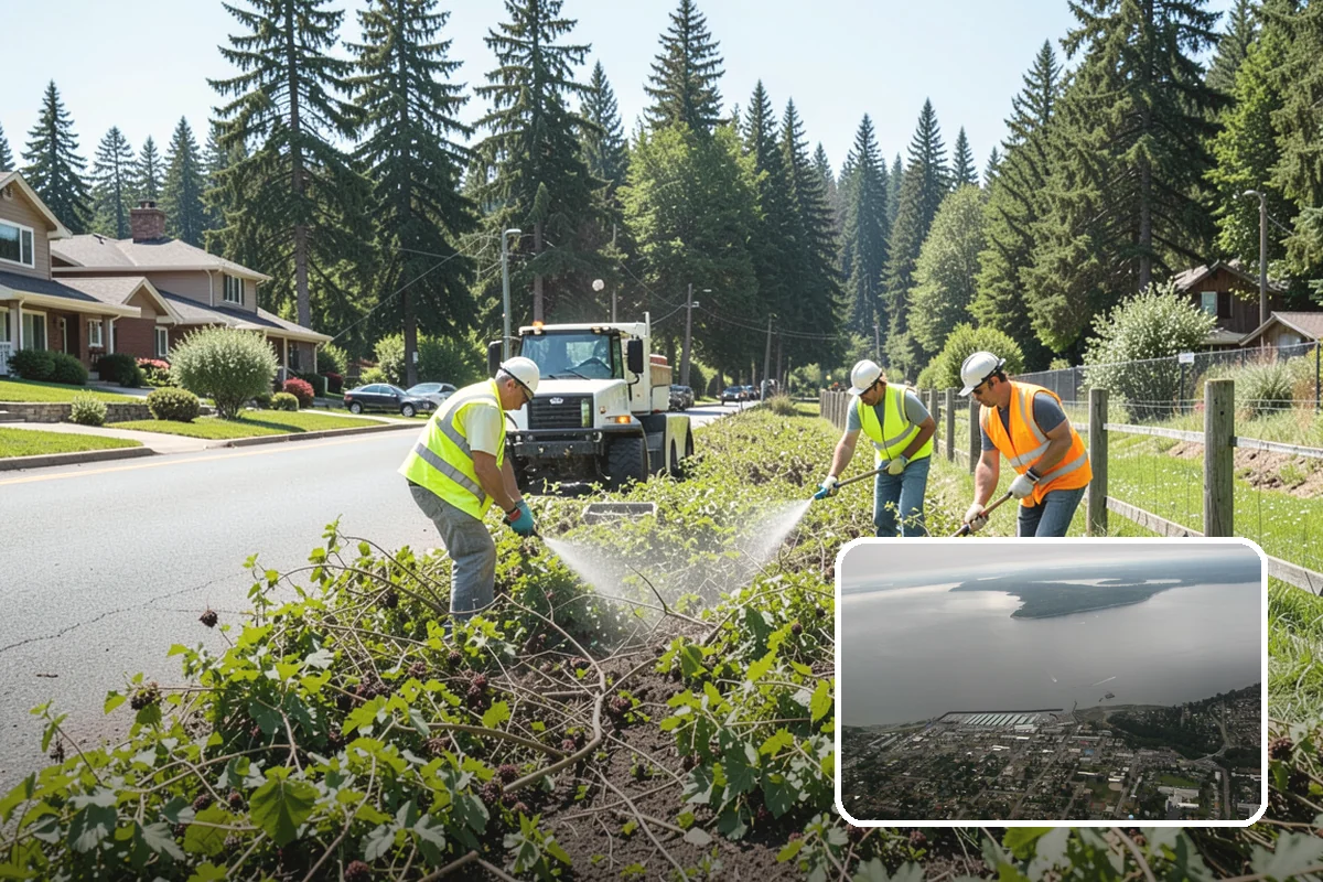Emergency Snow Response in Des Moines, King County, WA - On-call mobilization for storms that exceed normal plans