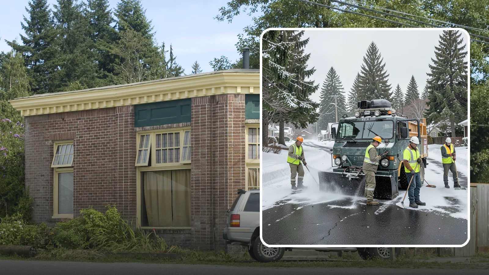 Emergency Snow Response in Hamilton, Skagit County, WA - On-call emergency snow response to mobilize crews and equipment when unexpected or severe winter weather strikes.