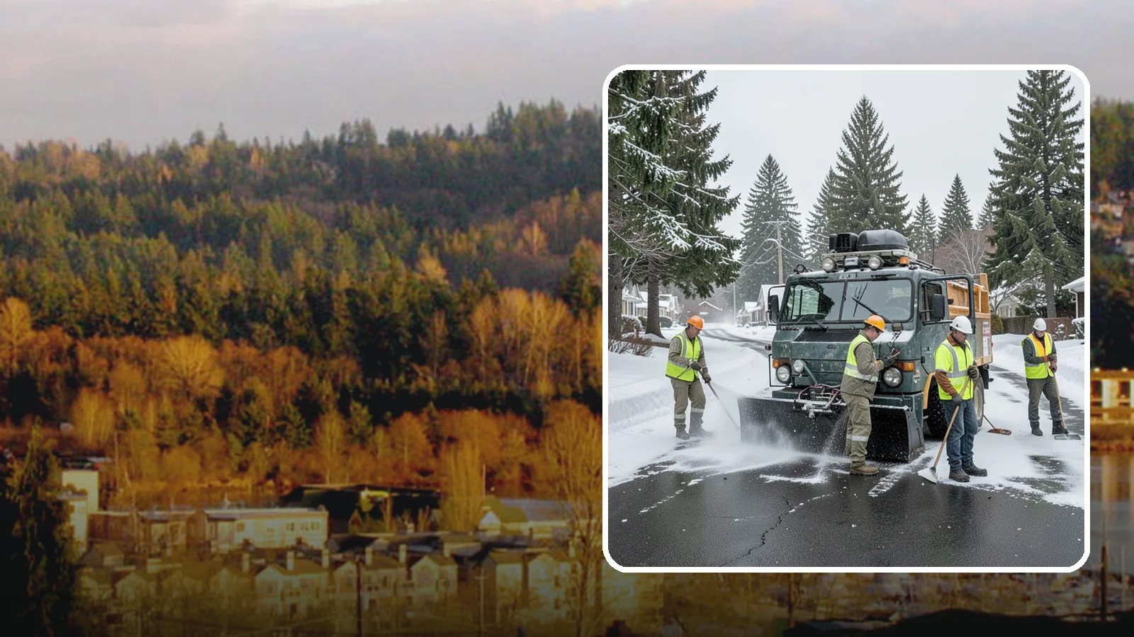 Emergency Snow Response in Kenmore, King County, WA - On-call emergency snow response to mobilize crews and equipment when unexpected or severe winter weather strikes.