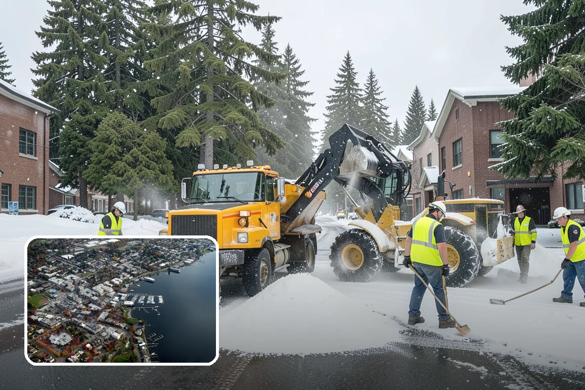 Emergency Snow Response in Kirkland, King County, WA - On-call mobilization for storms that exceed normal plans