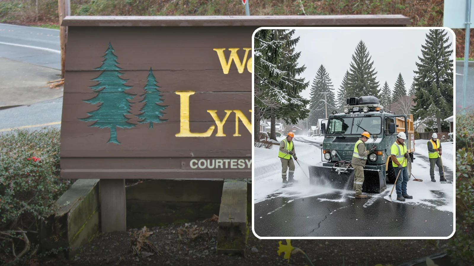 Emergency Snow Response in Lynnwood, Snohomish County, WA - On-call emergency snow response to mobilize crews and equipment when unexpected or severe winter weather strikes.