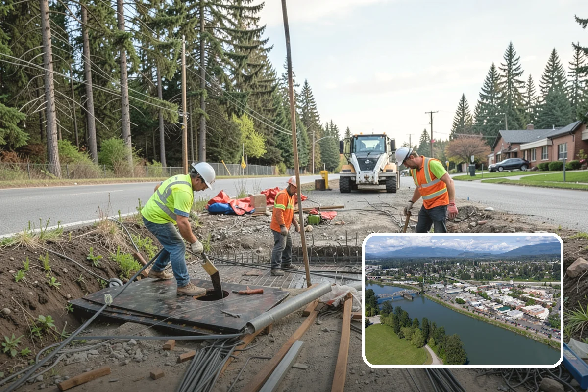 Emergency Snow Response in Mount Vernon, Skagit County, WA - On-call mobilization for storms that exceed normal plans