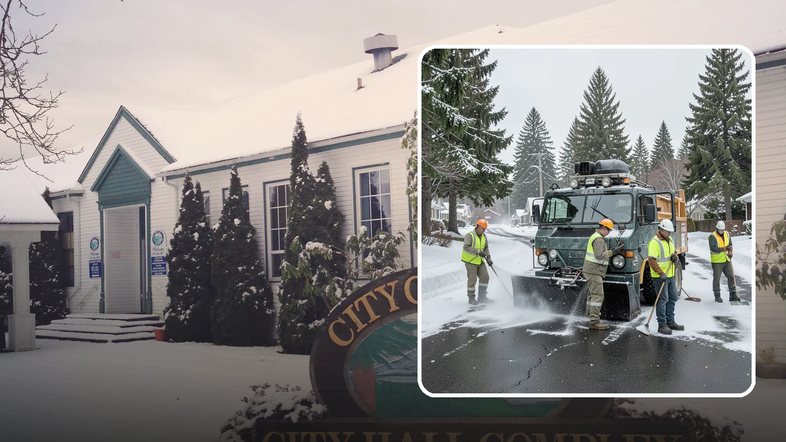 Emergency Snow Response in Pacific, King County, WA - On-call emergency snow response to mobilize crews and equipment when unexpected or severe winter weather strikes.