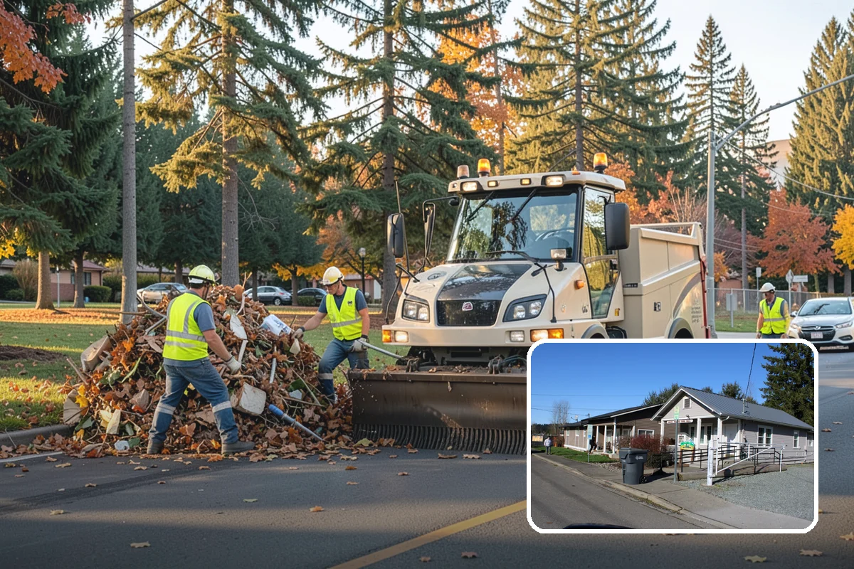 Emergency Snow Response in South Prairie, Pierce County, WA - On-call mobilization for storms that exceed normal plans
