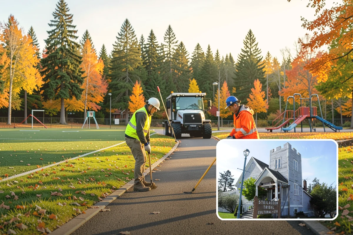 Emergency Snow Response in Steilacoom, Pierce County, WA - On-call mobilization for storms that exceed normal plans
