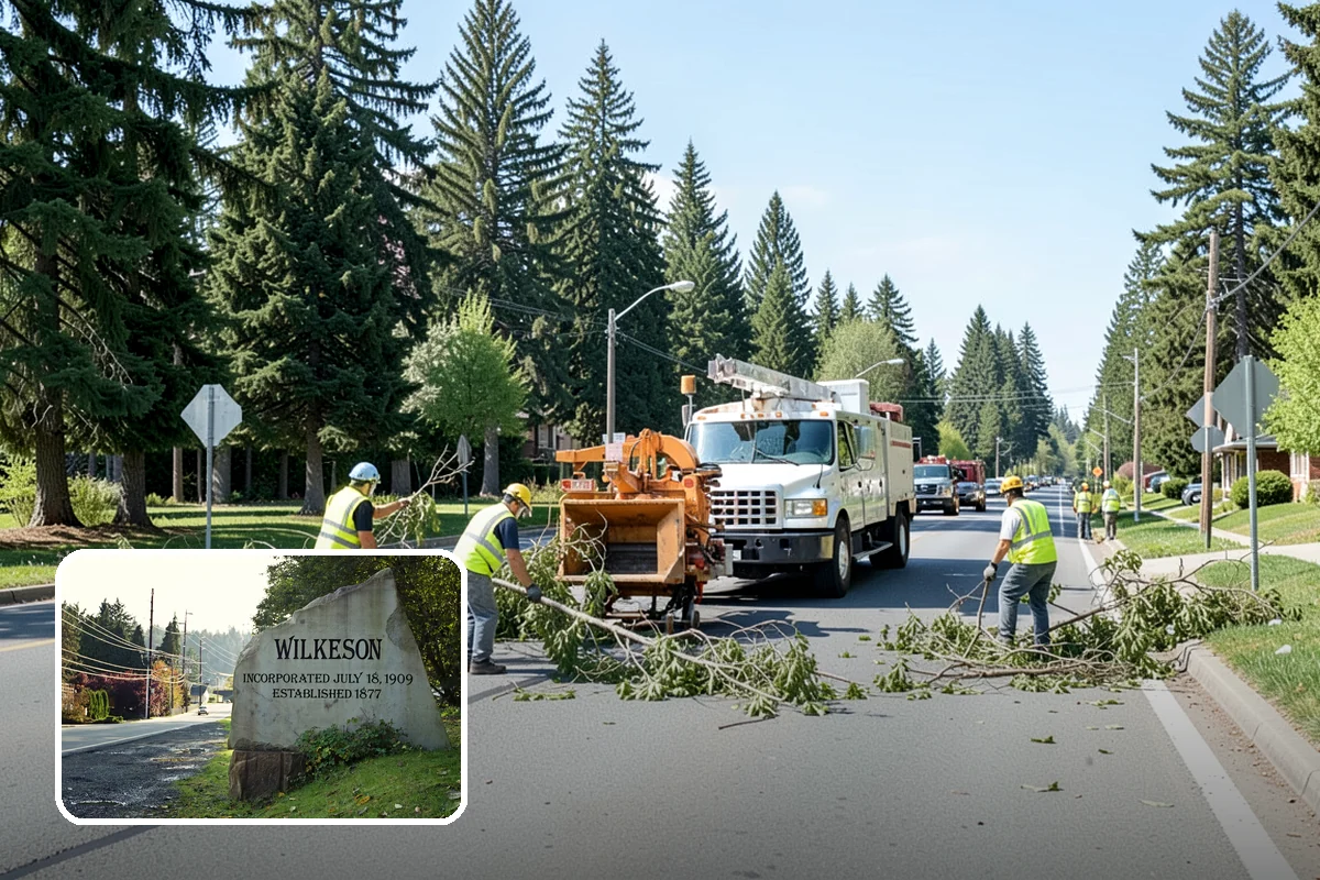 Emergency Snow Response in Wilkeson, Pierce County, WA - On-call mobilization for storms that exceed normal plans