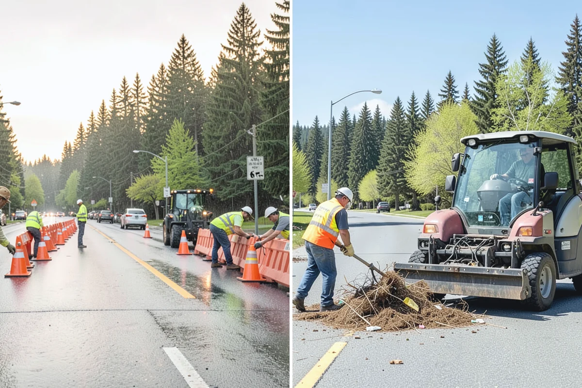 Emergency Snow Response in Wilkeson, Pierce County, WA - Establish call-out procedures and response commitments in advance