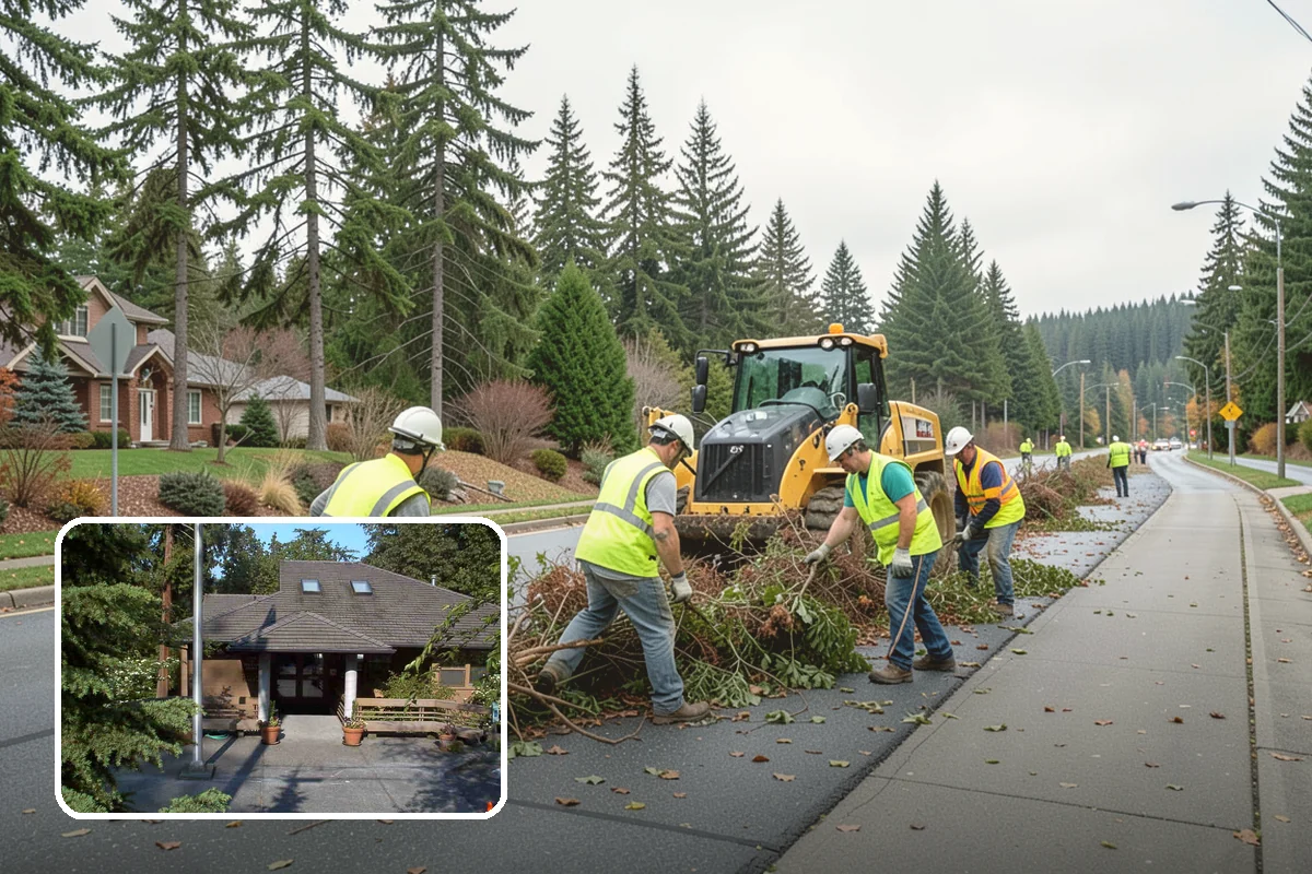 Emergency Snow Response in Yarrow Point, King County, WA - On-call mobilization for storms that exceed normal plans