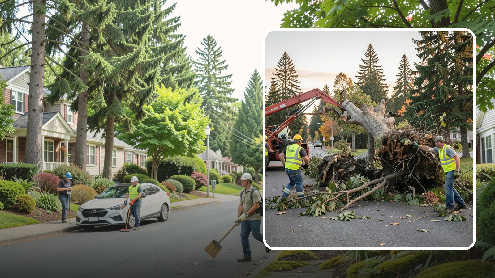 Emergency Tree Removal in Beaux Arts Village, King County, WA - Rapid-response removal of failed or imminently failing trees blocking roads, structures, or public access, available around the...