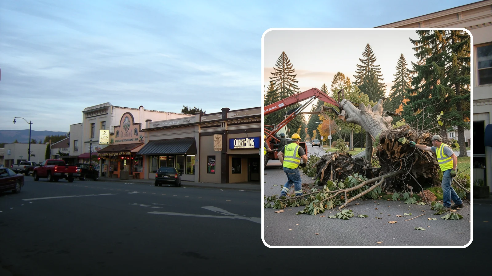 Emergency Tree Removal in Burlington, Skagit County, WA - Rapid-response removal of failed or imminently failing trees blocking roads, structures, or public access, available around the...