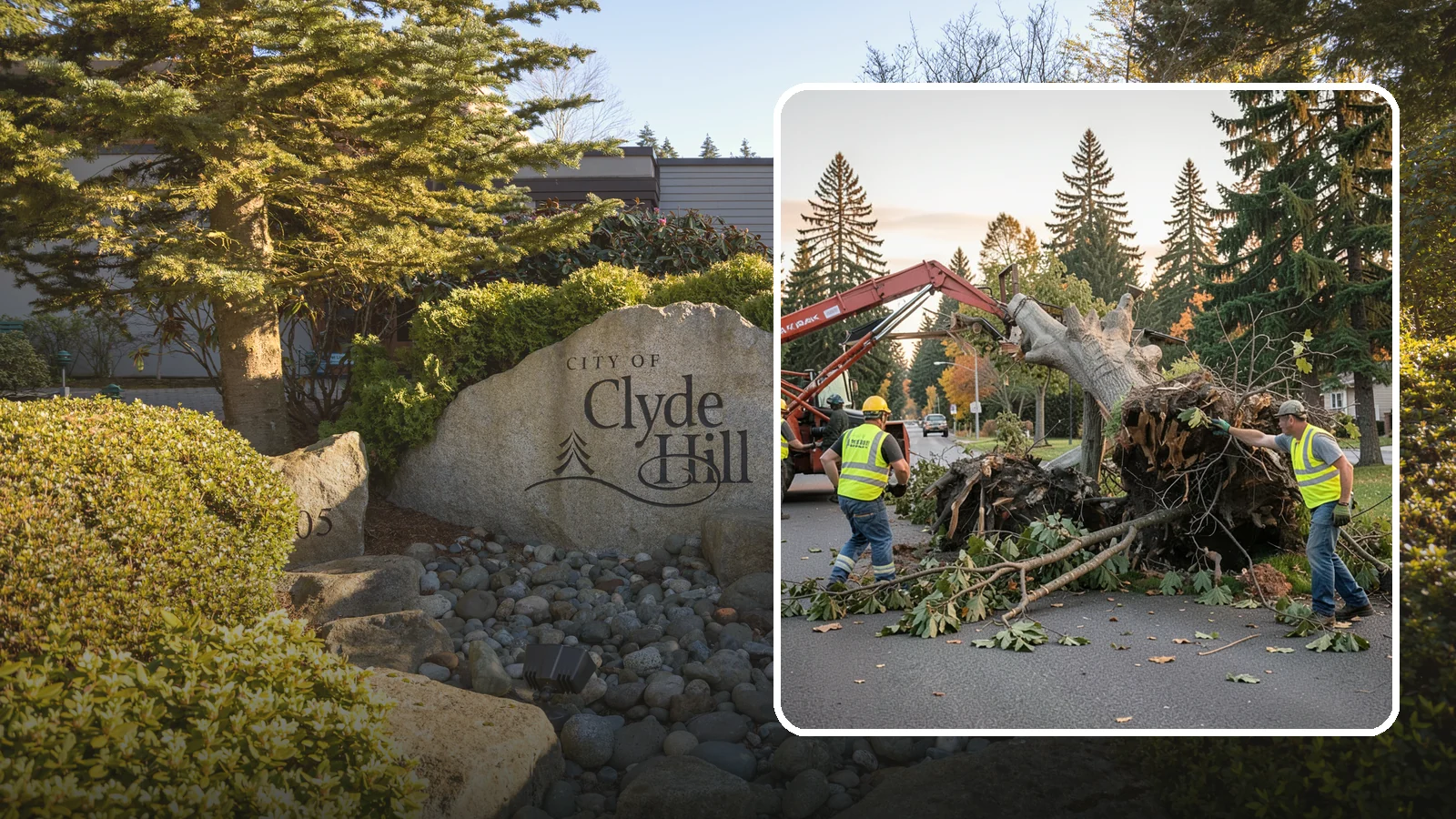 Emergency Tree Removal in Clyde Hill, King County, WA - Rapid-response removal of failed or imminently failing trees blocking roads, structures, or public access, available around the...