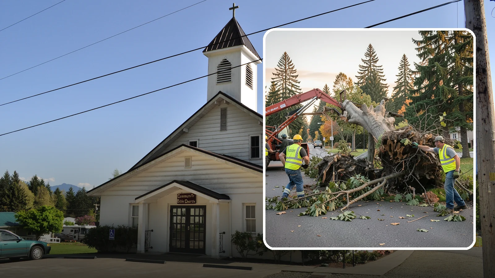 Emergency Tree Removal in Concrete, Skagit County, WA - Rapid-response removal of failed or imminently failing trees blocking roads, structures, or public access, available around the...