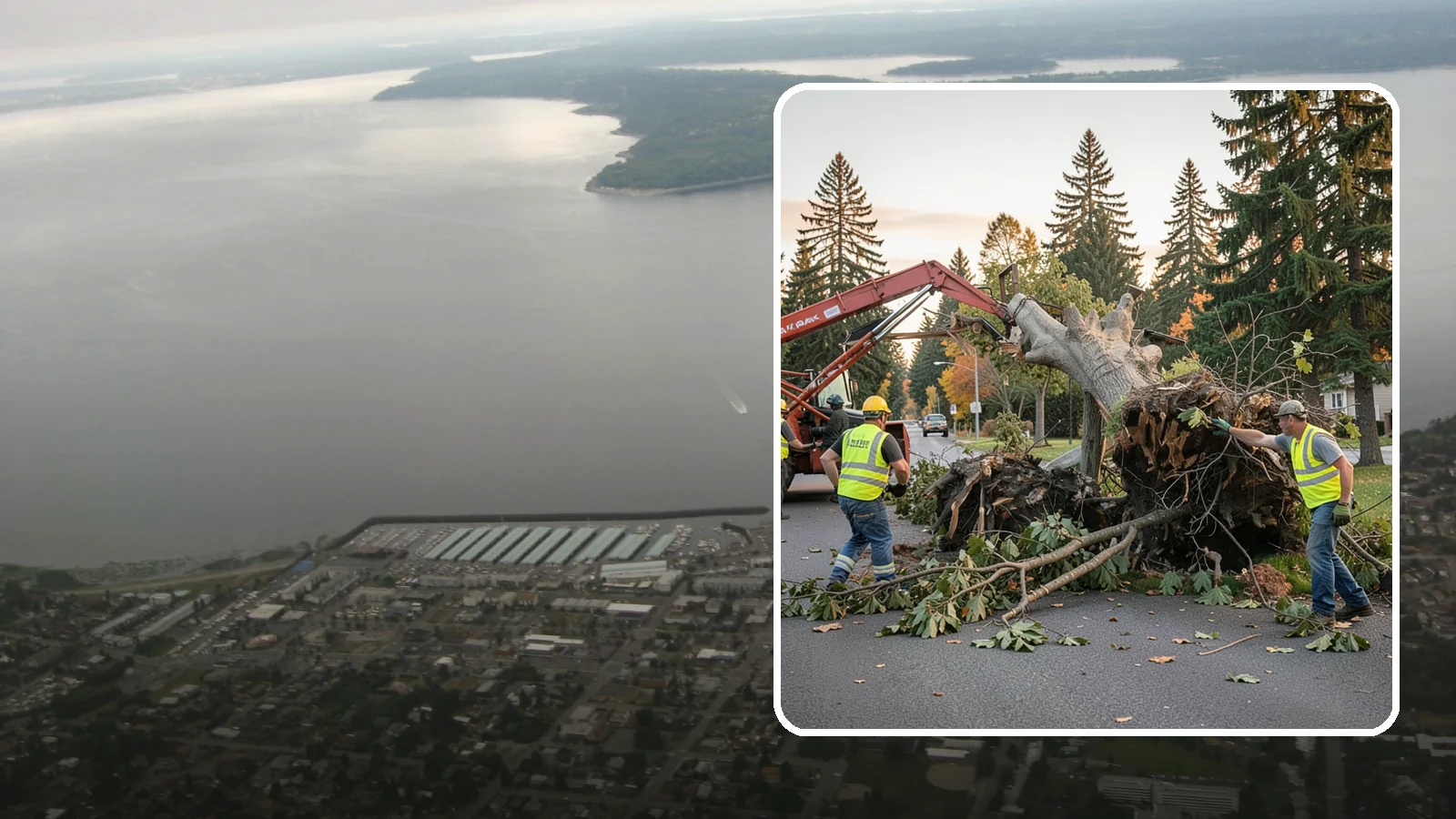 Emergency Tree Removal in Des Moines, King County, WA - Rapid-response removal of failed or imminently failing trees blocking roads, structures, or public access, available around the...