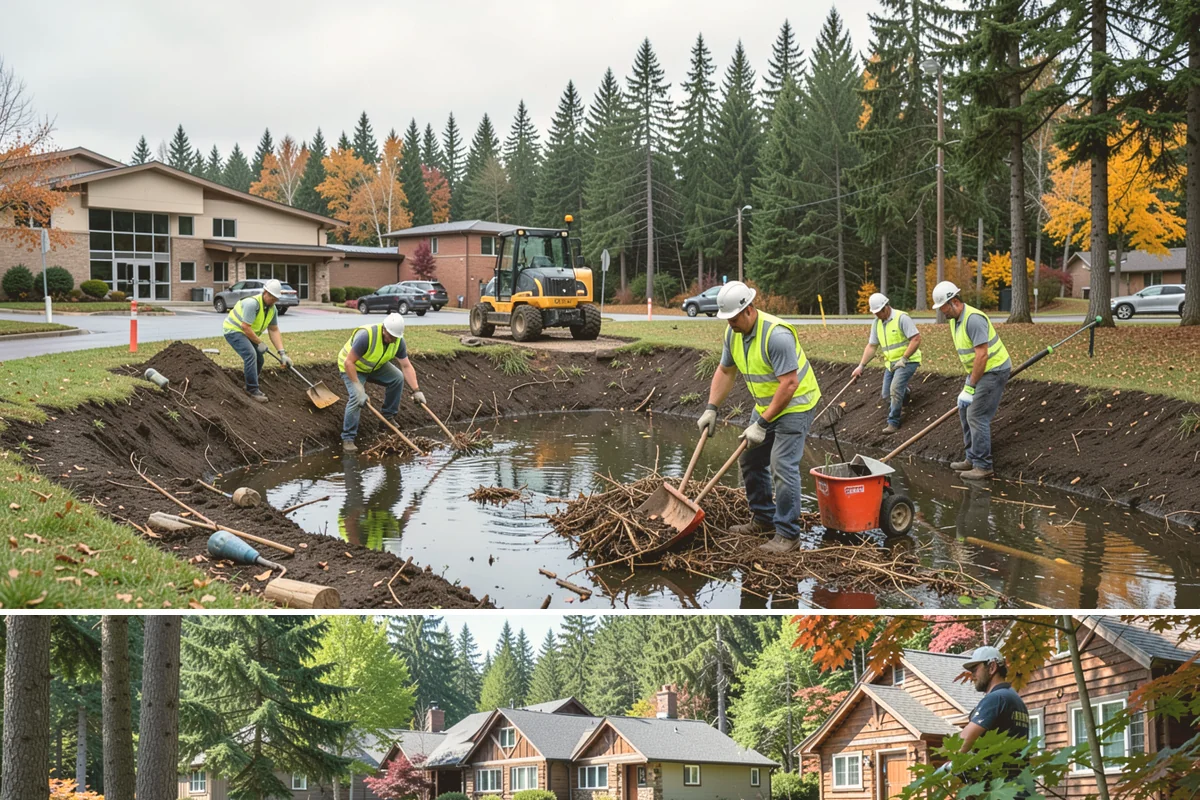 Emergency Tree Removal in Edgewood, Pierce County, WA - This service runs year-round but sees peak demand during Western Washington's fall and winter windstorm and saturated-soil season...