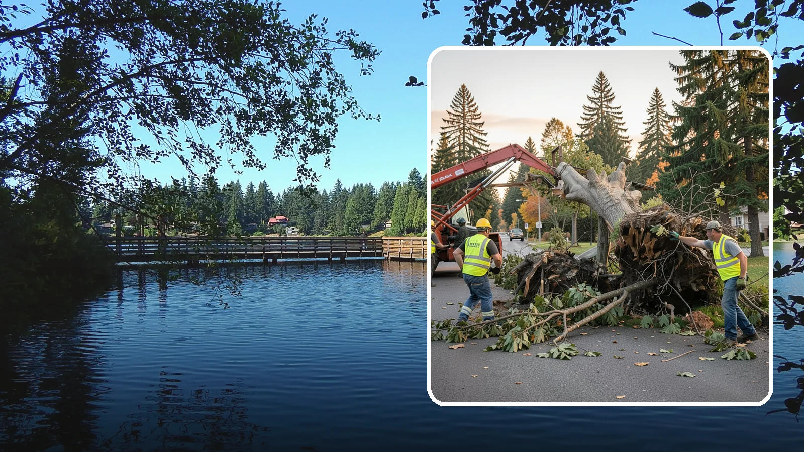 Emergency Tree Removal in Federal Way, King County, WA - Rapid-response removal of failed or imminently failing trees blocking roads, structures, or public access, available around the...