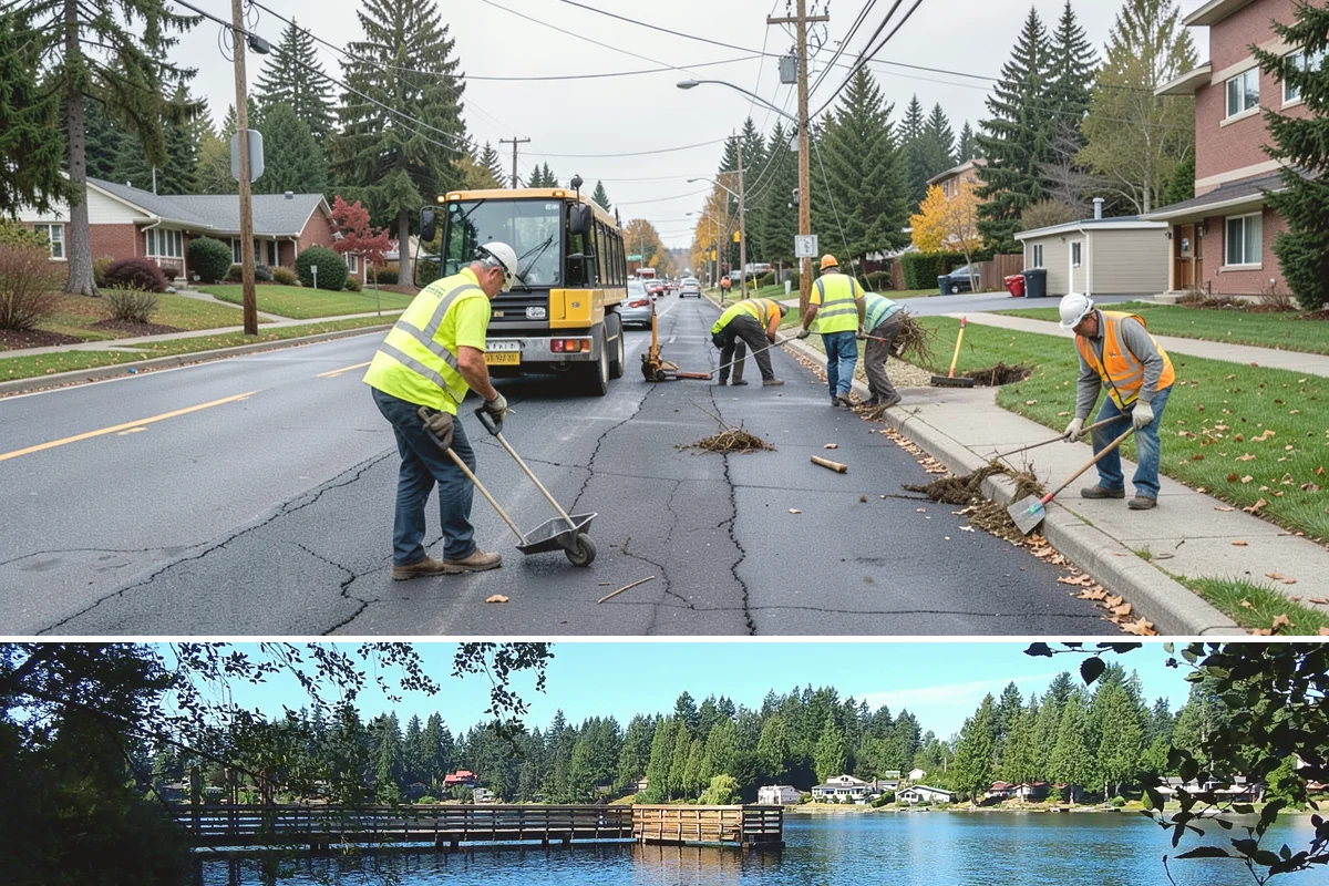 Emergency Tree Removal in Federal Way, King County, WA - This service runs year-round but sees peak demand during Western Washington's fall and winter windstorm and saturated-soil season...