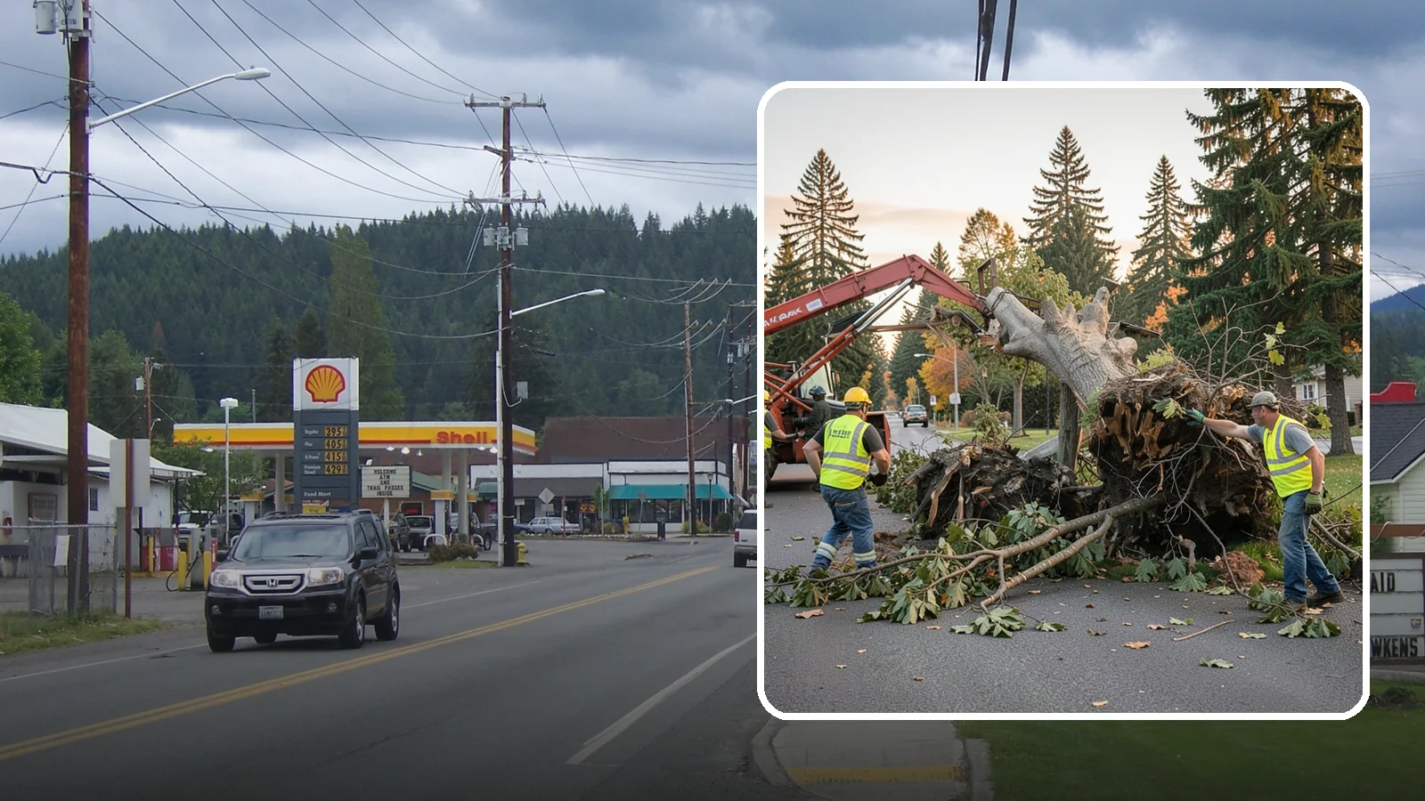 Emergency Tree Removal in Granite Falls, Snohomish County, WA - Rapid-response removal of failed or imminently failing trees blocking roads, structures, or public access, available around the...