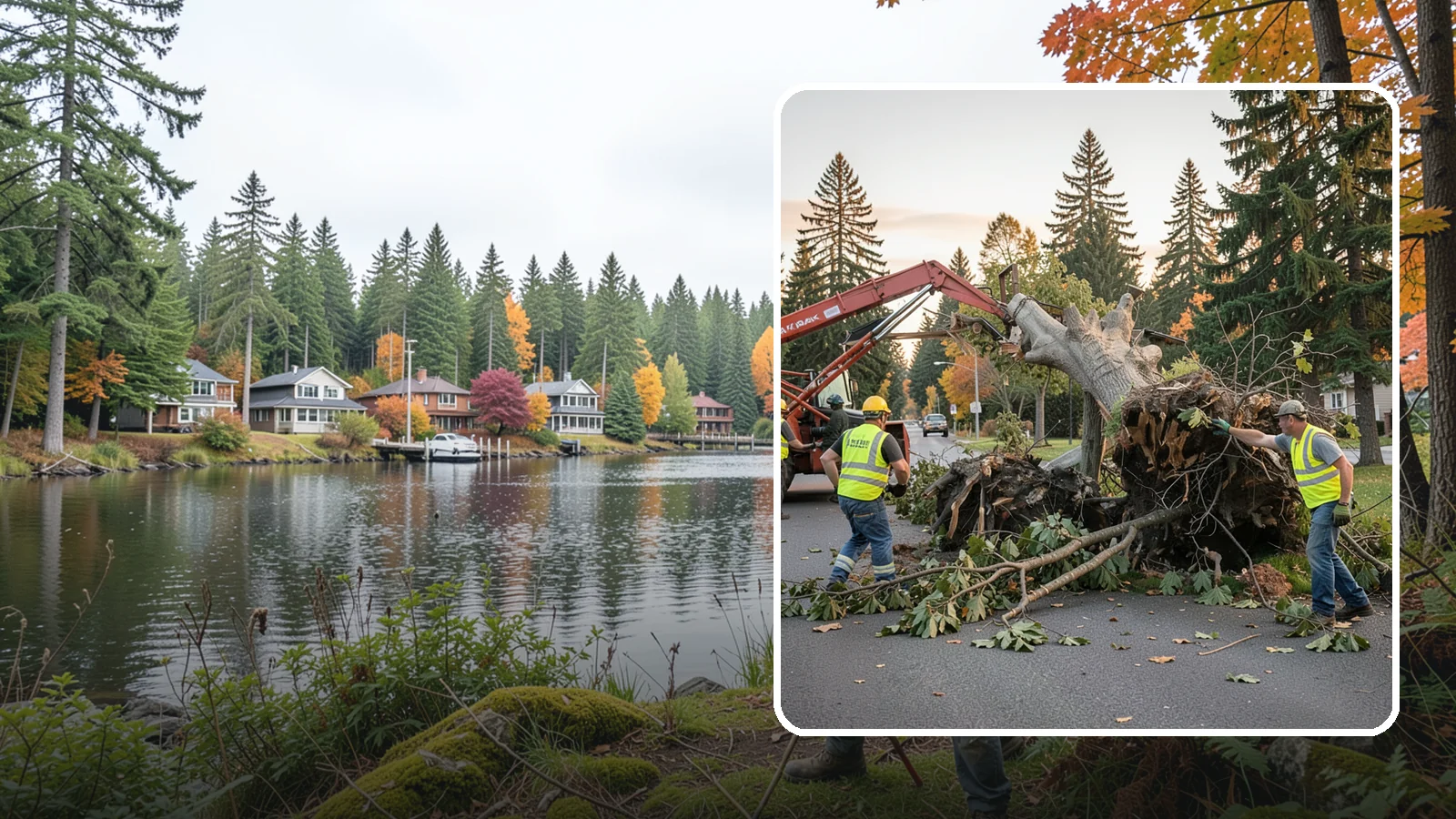 Emergency Tree Removal in La Conner, Skagit County, WA - Rapid-response removal of failed or imminently failing trees blocking roads, structures, or public access, available around the...