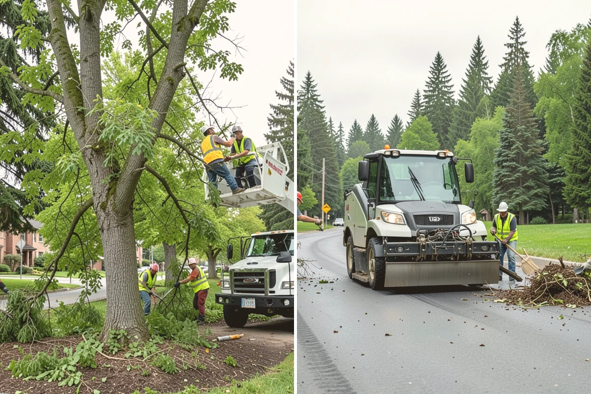 Emergency Tree Removal in Milton, King County, WA - Emergency dispatch and on-scene hazard assessment