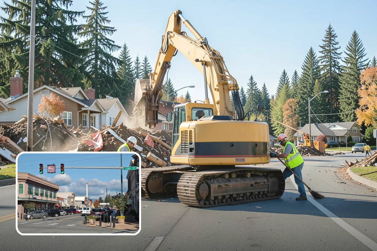 Emergency Tree Removal in Monroe, Snohomish County, WA - Reopens blocked roads and access points fast