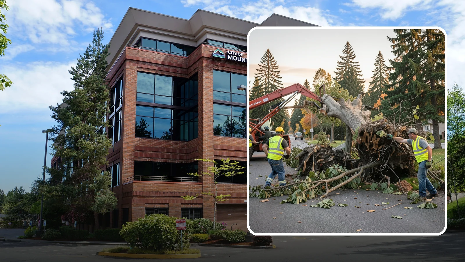 Emergency Tree Removal in Mountlake Terrace, Snohomish County, WA - Rapid-response removal of failed or imminently failing trees blocking roads, structures, or public access, available around the...