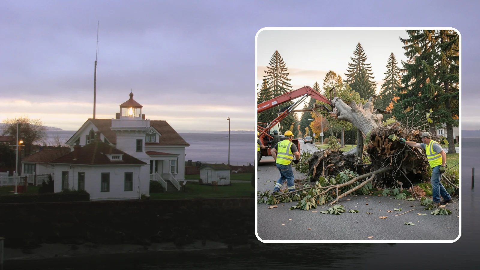 Emergency Tree Removal in Mukilteo, Snohomish County, WA - Rapid-response removal of failed or imminently failing trees blocking roads, structures, or public access, available around the...
