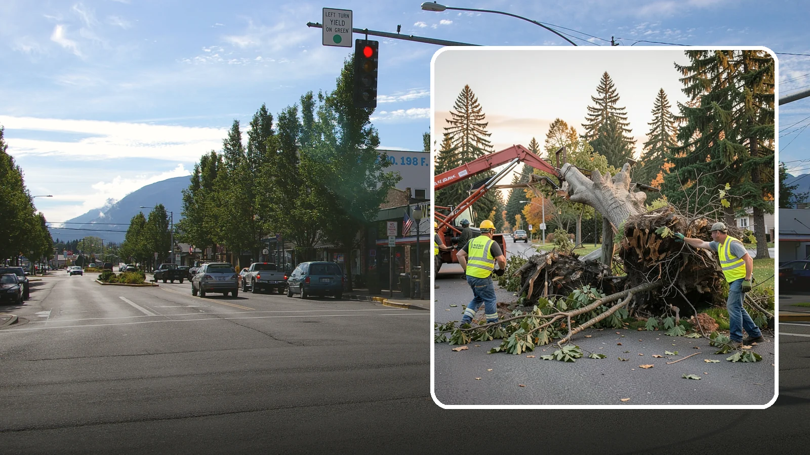Emergency Tree Removal in North Bend, King County, WA - Rapid-response removal of failed or imminently failing trees blocking roads, structures, or public access, available around the...