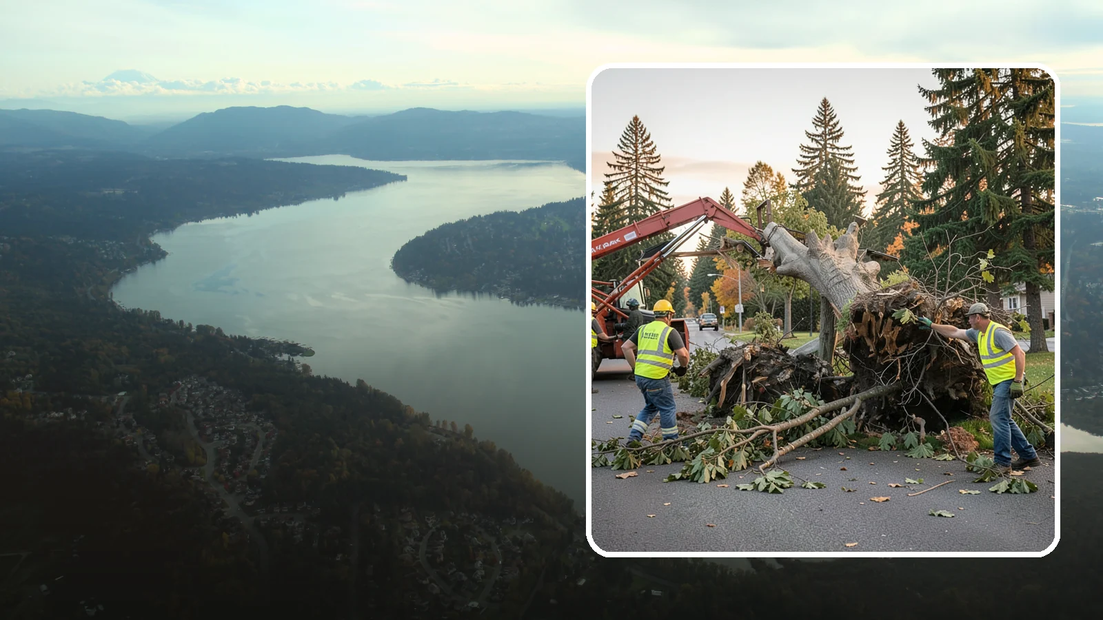 Emergency Tree Removal in Sammamish, King County, WA - Rapid-response removal of failed or imminently failing trees blocking roads, structures, or public access, available around the...