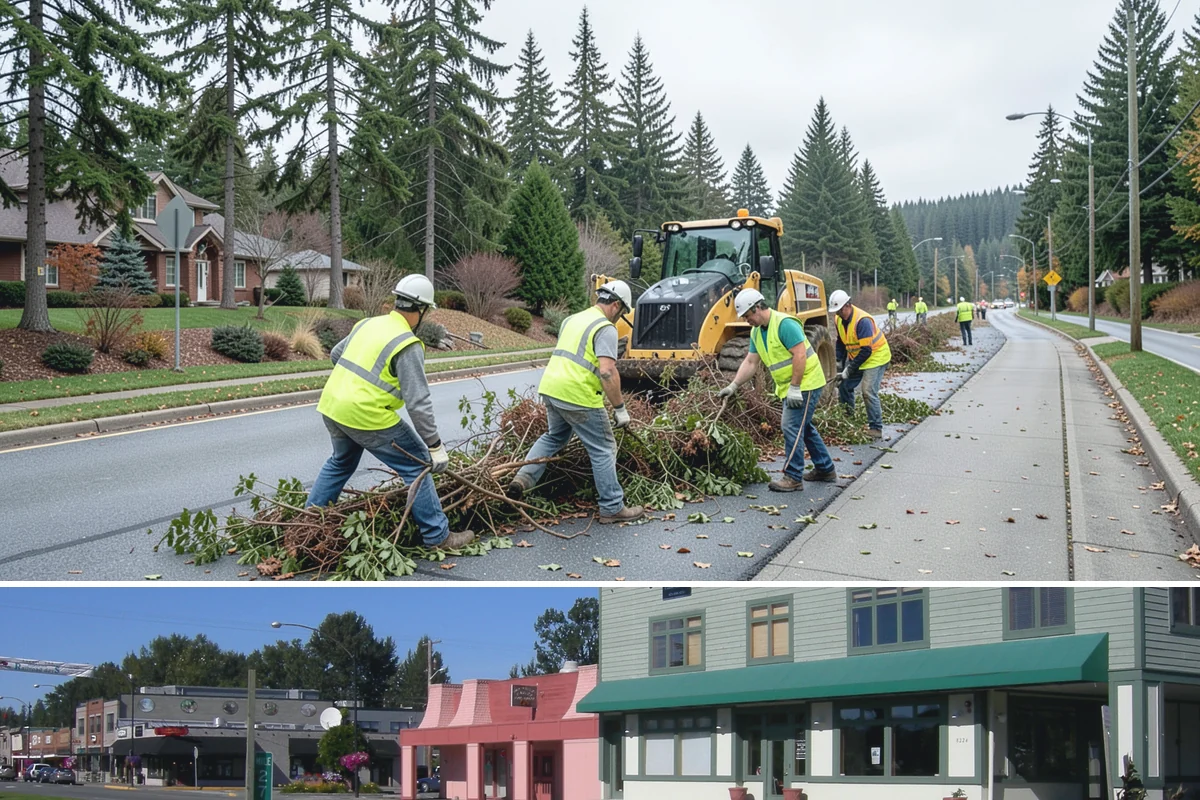 Emergency Tree Removal in Snoqualmie, King County, WA - This service runs year-round but sees peak demand during Western Washington's fall and winter windstorm and saturated-soil season...