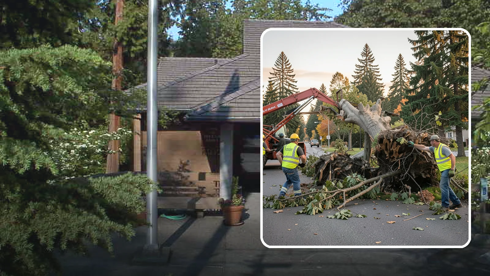 Emergency Tree Removal in Yarrow Point, King County, WA - Rapid-response removal of failed or imminently failing trees blocking roads, structures, or public access, available around the...