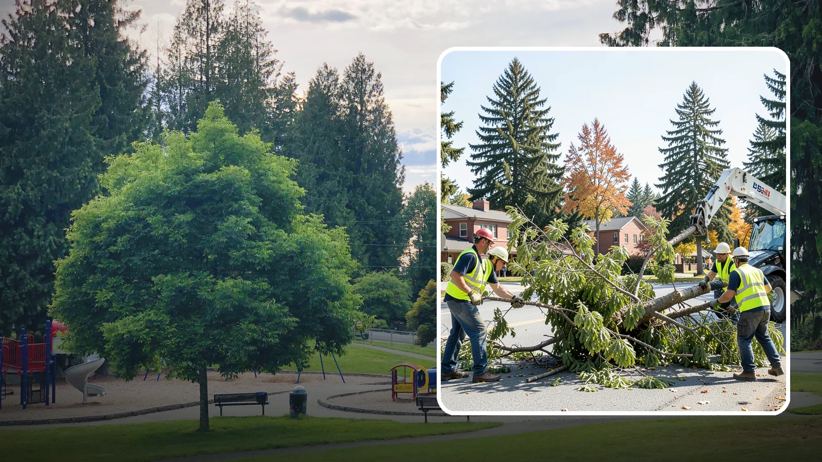 Emergency Tree Response in Bonney Lake, Pierce County, WA - Around-the-clock on-call program for immediate tree emergencies, delivering a certified crew to failures blocking access or...