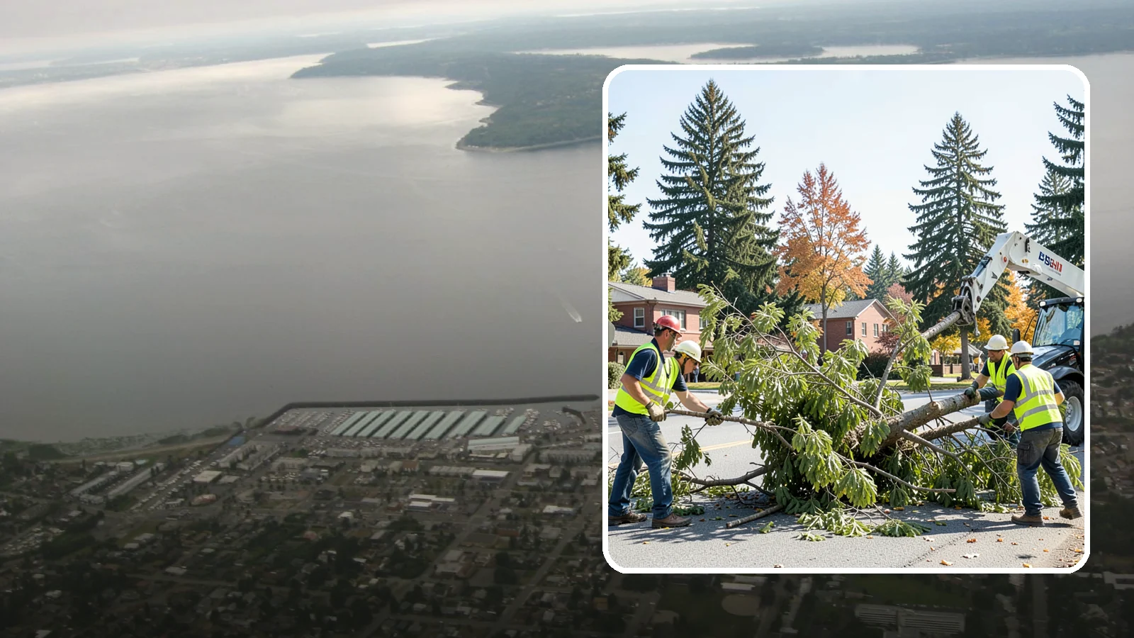 Emergency Tree Response in Des Moines, King County, WA - Around-the-clock on-call program for immediate tree emergencies, delivering a certified crew to failures blocking access or...