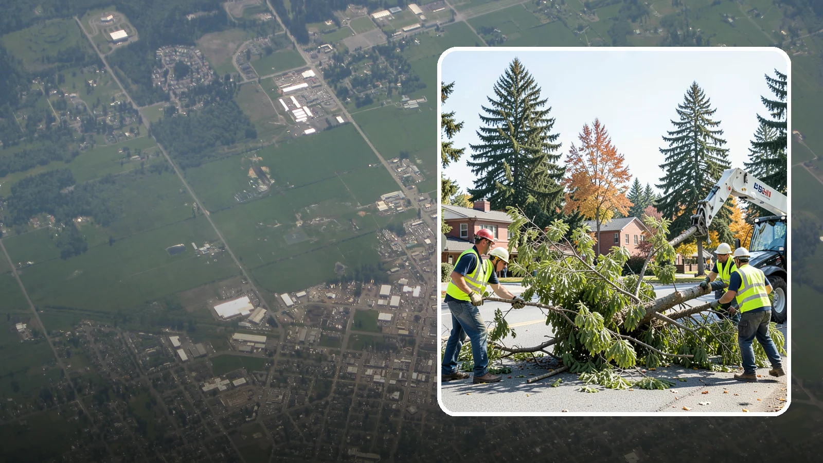 Emergency Tree Response in Enumclaw, King County, WA - Around-the-clock on-call program for immediate tree emergencies, delivering a certified crew to failures blocking access or...