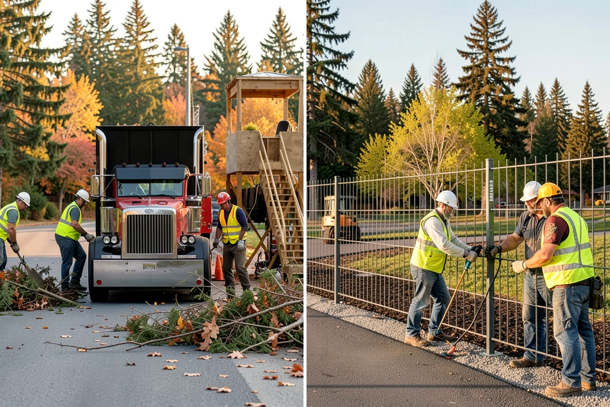 Emergency Tree Response in Enumclaw, King County, WA - On-call agreement with defined response window