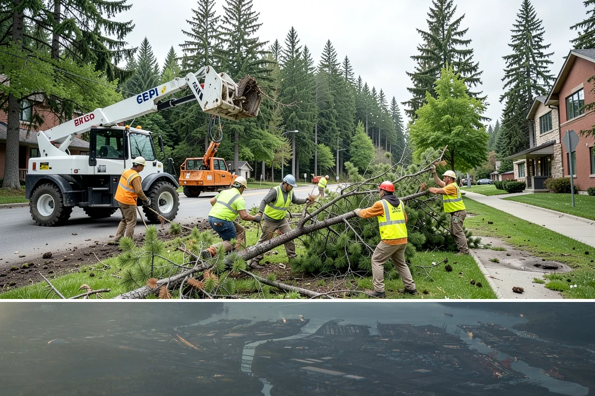 Emergency Tree Response in Fife, Pierce County, WA - The program operates year-round with the highest call volume during the fall and winter windstorm season when saturated soils...