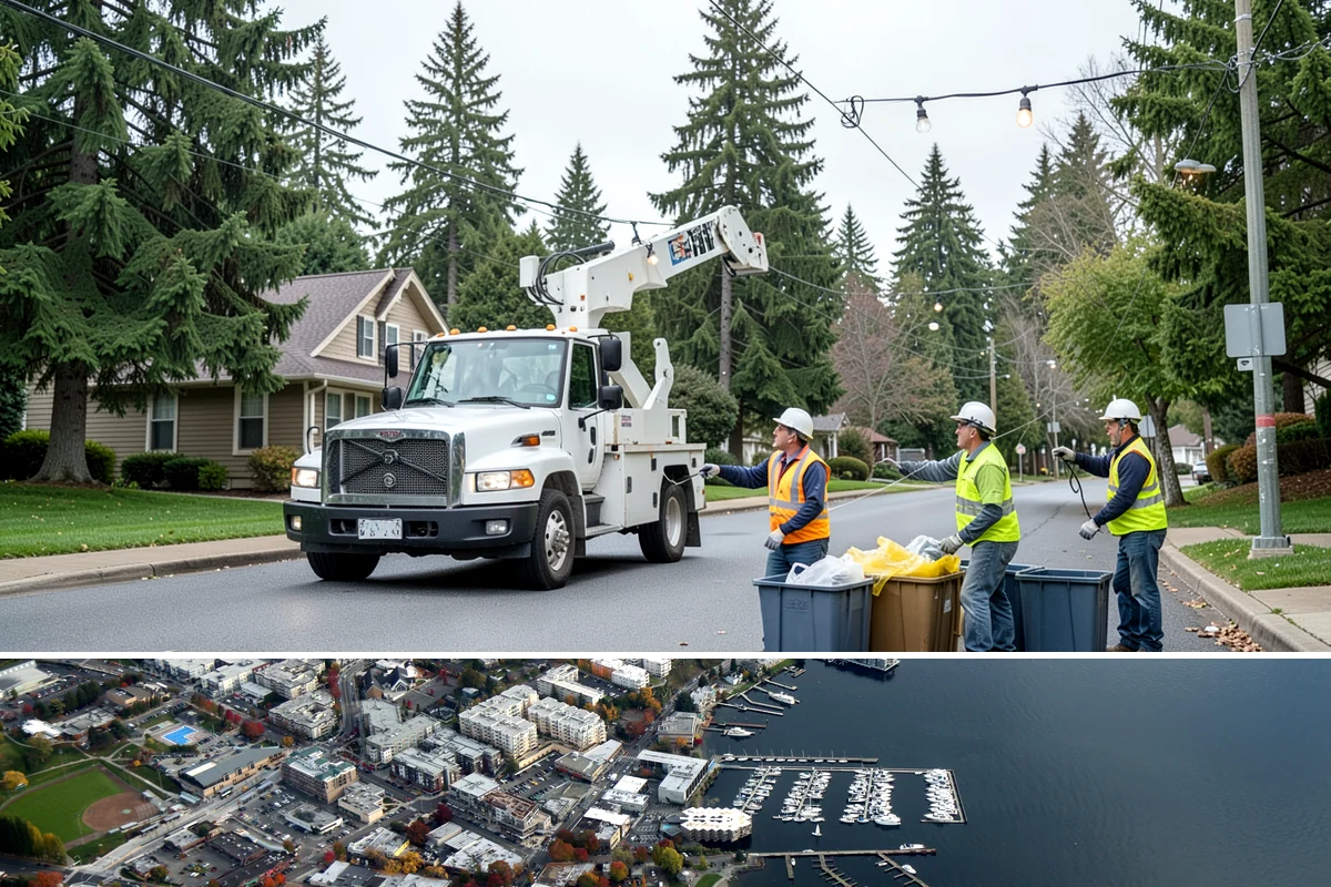 Emergency Tree Response in Kirkland, King County, WA - The program operates year-round with the highest call volume during the fall and winter windstorm season when saturated soils...