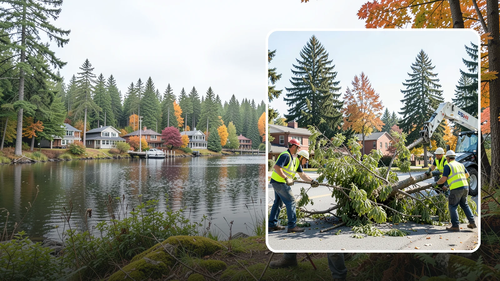 Emergency Tree Response in La Conner, Skagit County, WA - Around-the-clock on-call program for immediate tree emergencies, delivering a certified crew to failures blocking access or...