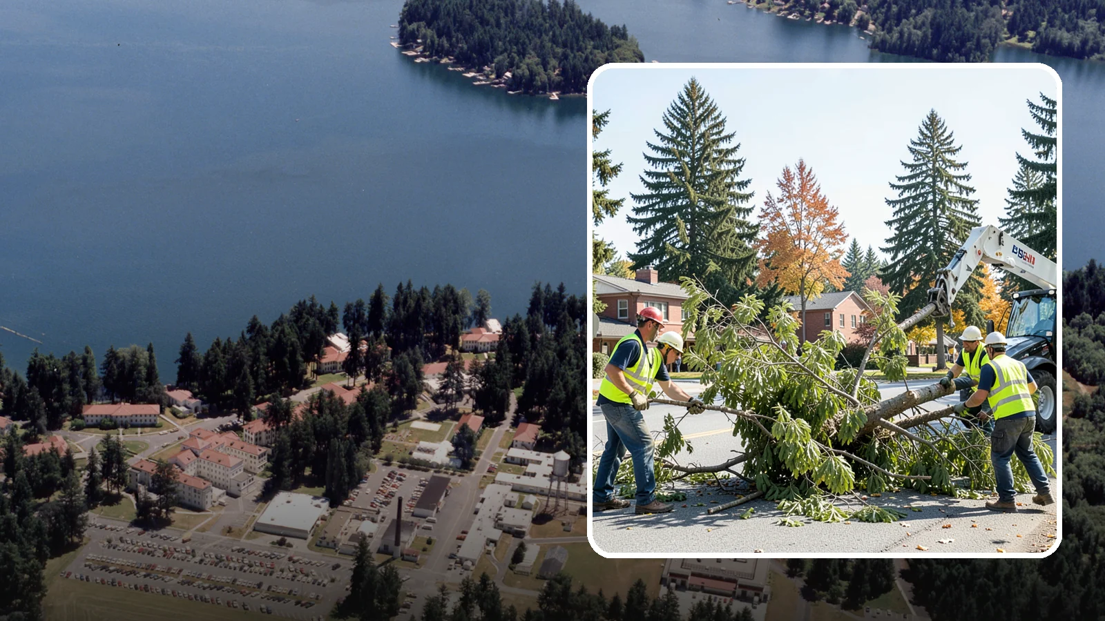 Emergency Tree Response in Lakewood, Pierce County, WA - Around-the-clock on-call program for immediate tree emergencies, delivering a certified crew to failures blocking access or...