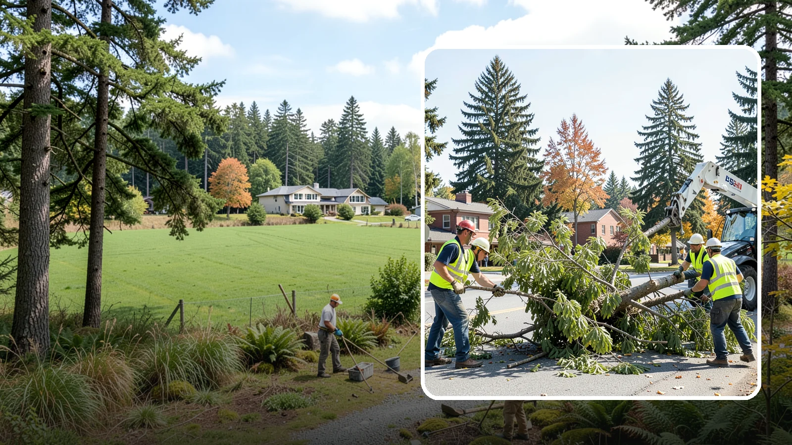 Emergency Tree Response in Lyman, Skagit County, WA - Around-the-clock on-call program for immediate tree emergencies, delivering a certified crew to failures blocking access or...
