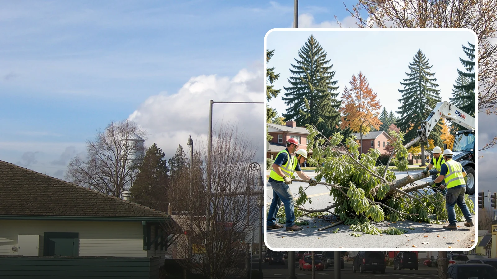 Emergency Tree Response in Marysville, Snohomish County, WA - Around-the-clock on-call program for immediate tree emergencies, delivering a certified crew to failures blocking access or...