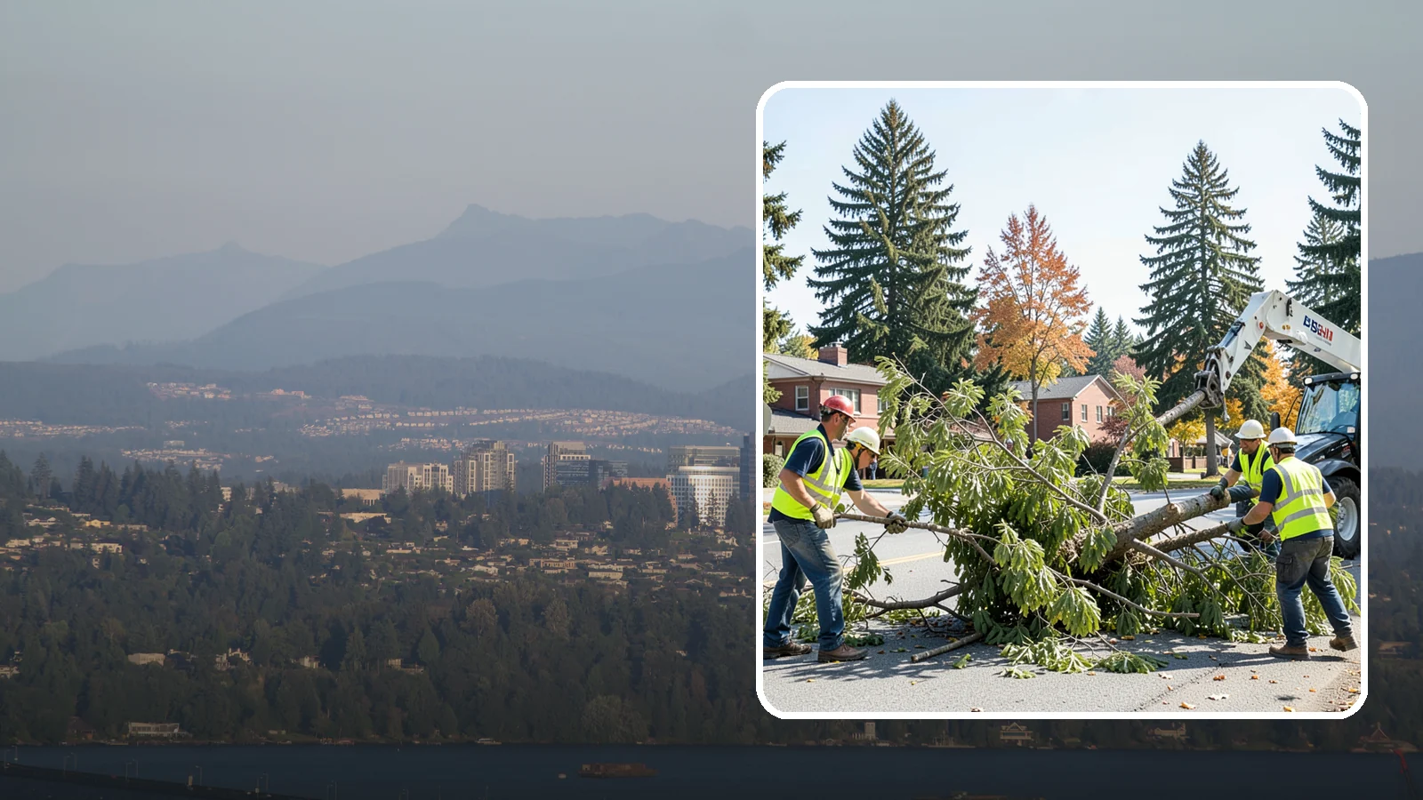 Emergency Tree Response in Medina, King County, WA - Around-the-clock on-call program for immediate tree emergencies, delivering a certified crew to failures blocking access or...