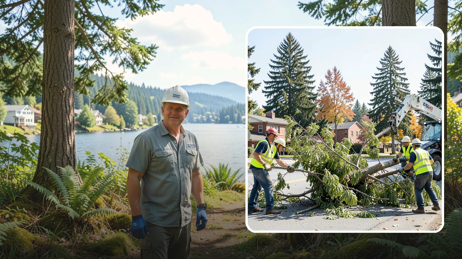 Emergency Tree Response in Milton, King County, WA - Around-the-clock on-call program for immediate tree emergencies, delivering a certified crew to failures blocking access or...
