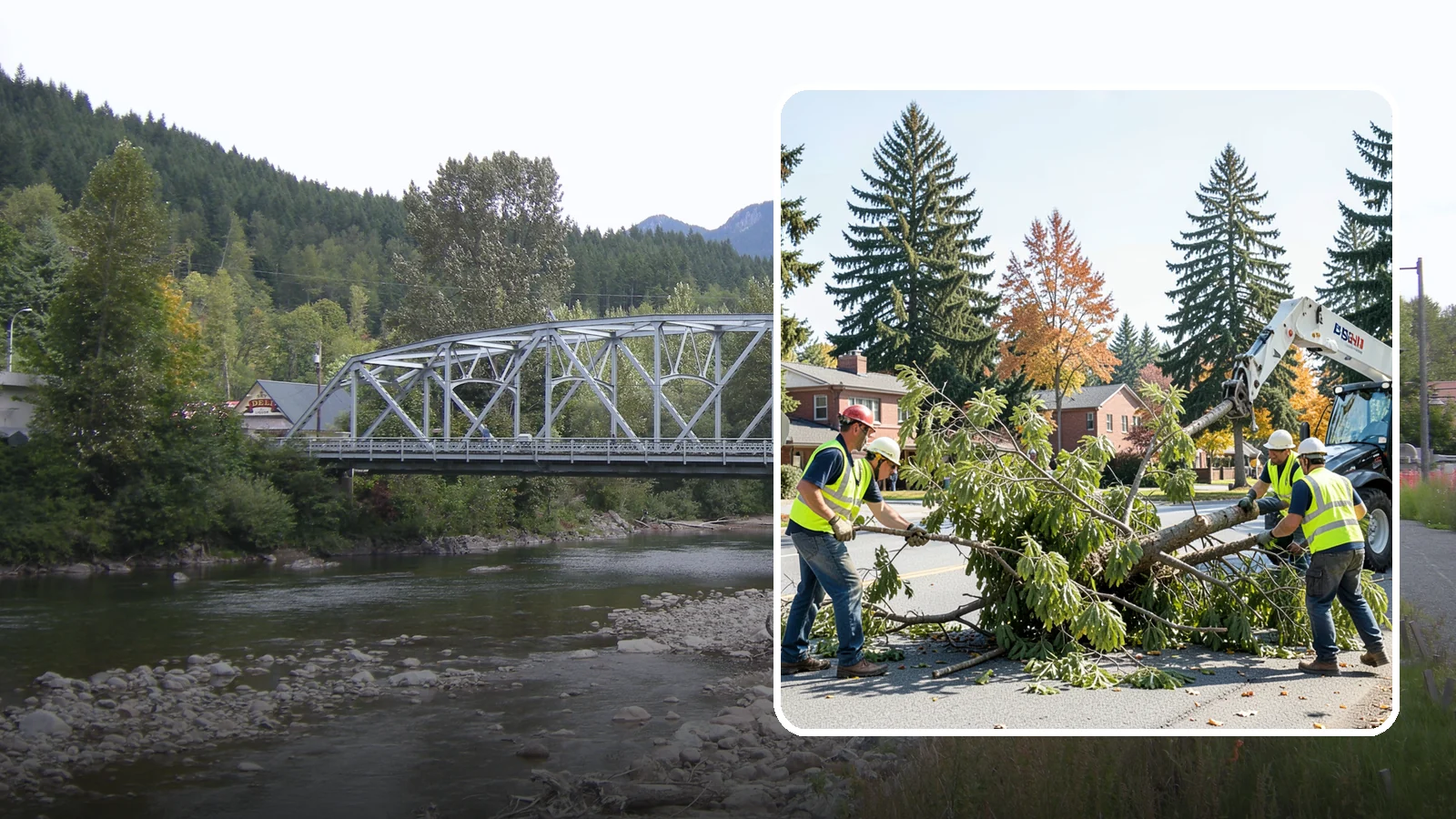 Emergency Tree Response in Skykomish, King County, WA - Around-the-clock on-call program for immediate tree emergencies, delivering a certified crew to failures blocking access or...