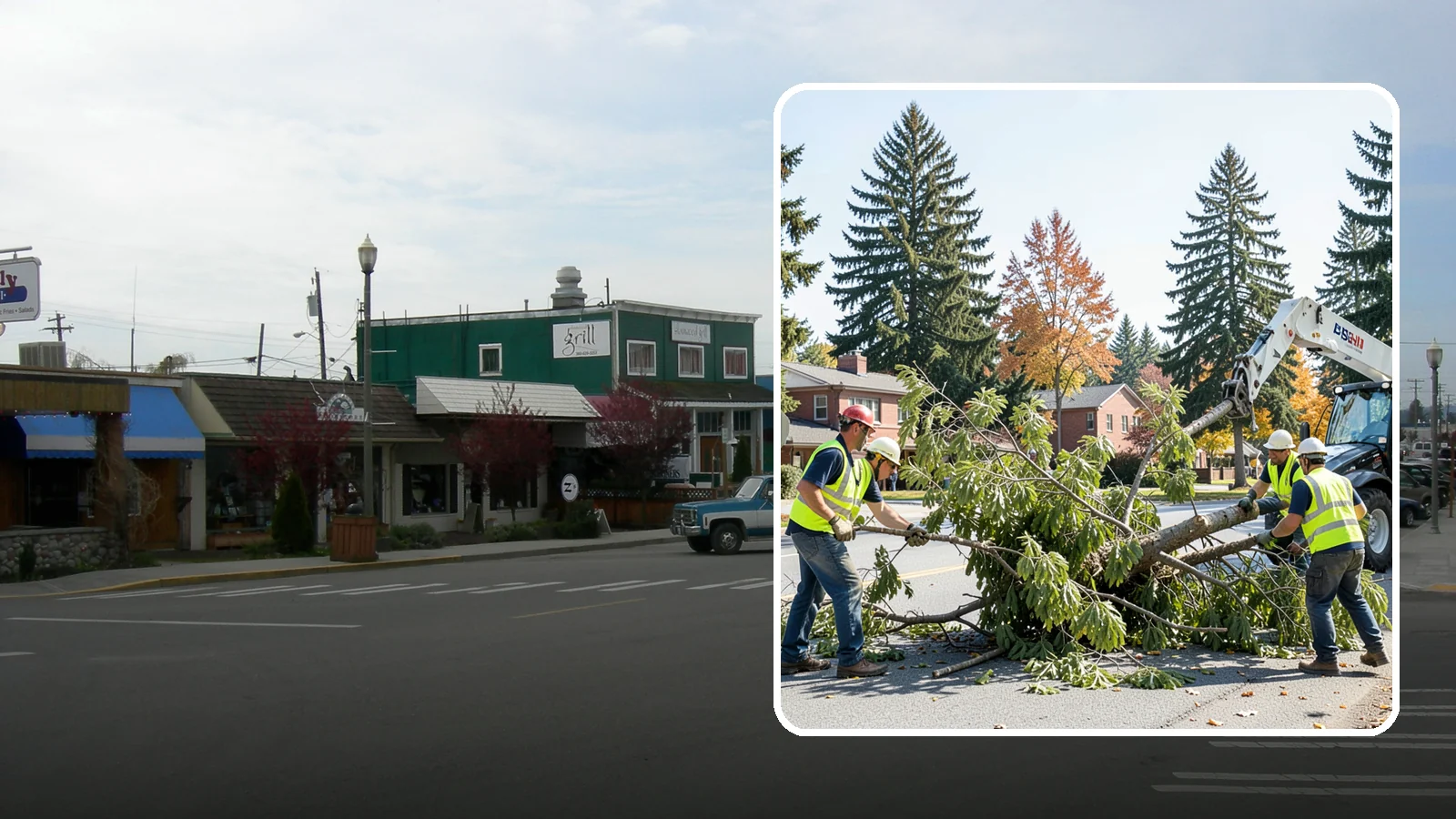 Emergency Tree Response in Stanwood, Snohomish County, WA - Around-the-clock on-call program for immediate tree emergencies, delivering a certified crew to failures blocking access or...
