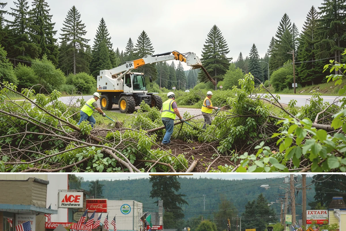 Encampment Cleanup in Carnation, King County, WA - Cleanups occur year-round, with sensitive riparian and wetland-adjacent sites timed to limit environmental disturbance.