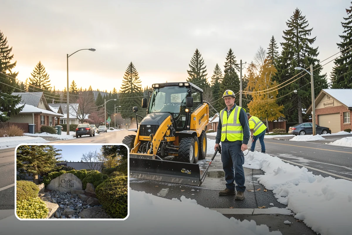 Encampment Cleanup in Clyde Hill, King County, WA - Crews trained in biohazard and sharps protocols