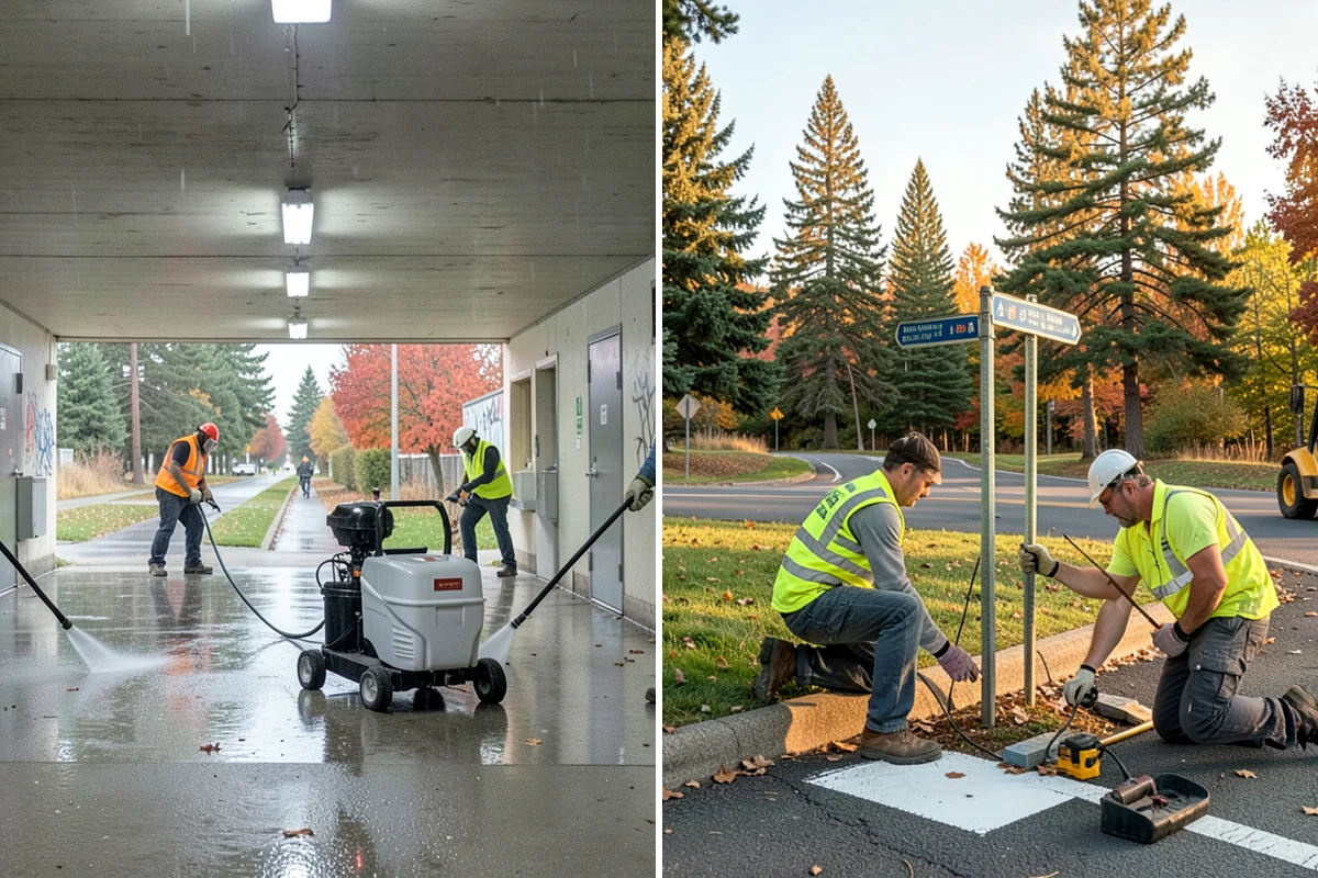 Encampment Cleanup in DuPont, Pierce County, WA - Coordinate timing with outreach, notice, and enforcement staff