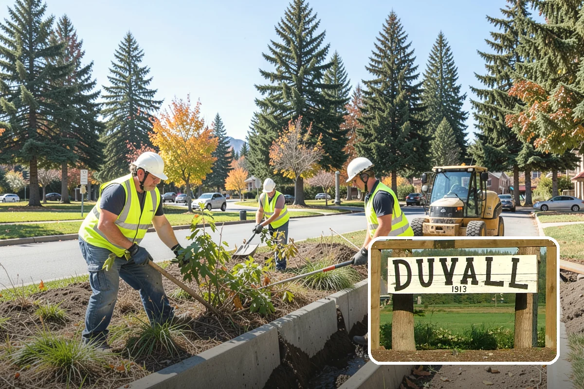 Encampment Cleanup in Duvall, King County, WA - Crews trained in biohazard and sharps protocols