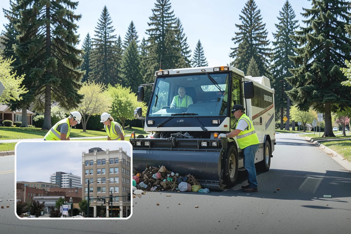 Encampment Cleanup in Everett, Snohomish County, WA - Crews trained in biohazard and sharps protocols